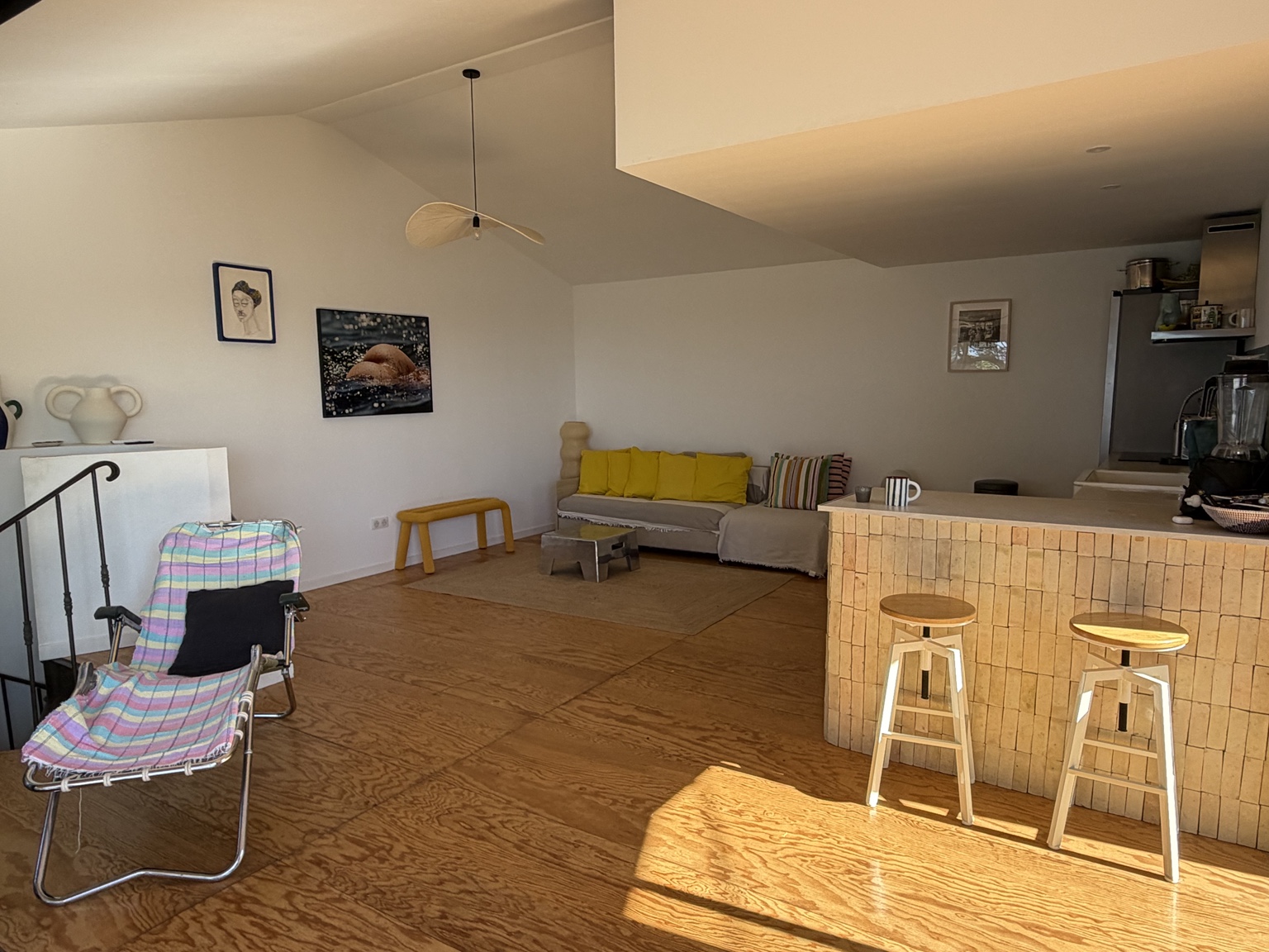 Intérieur du Cabanon Parasol