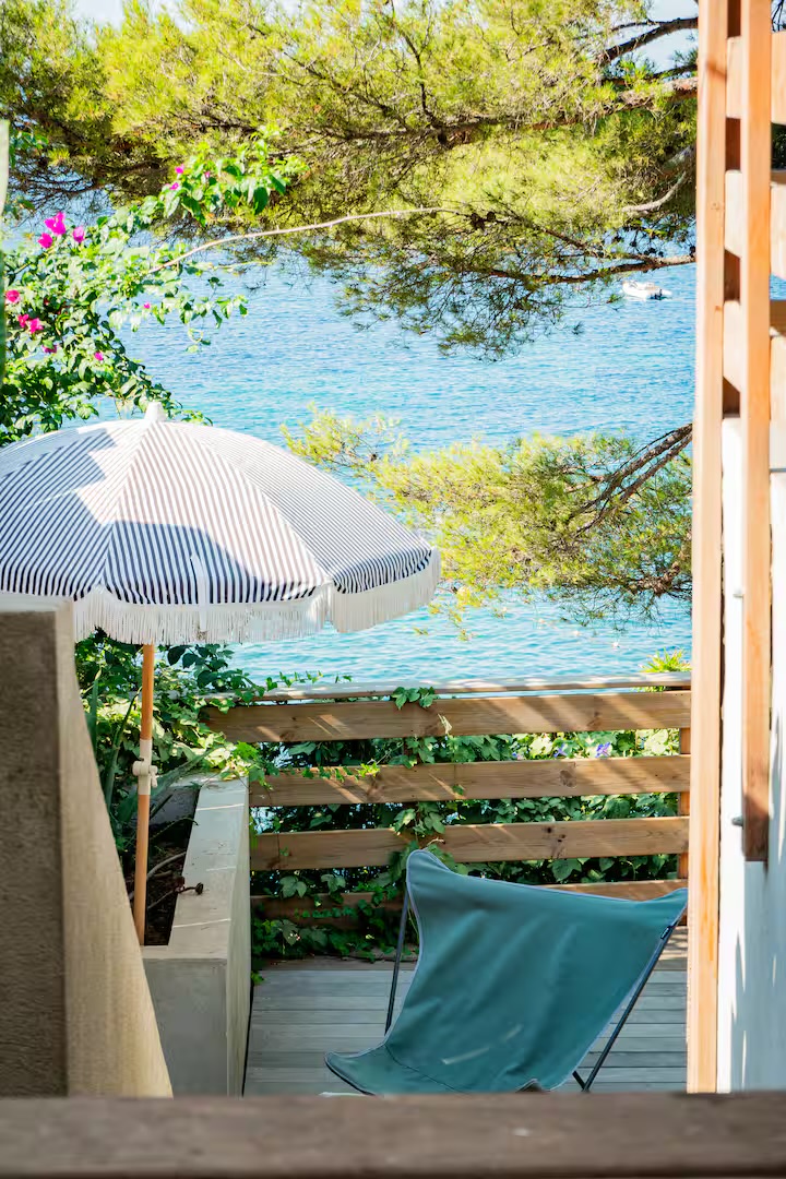 Parasol et mer